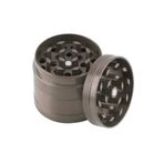 Tabak öğütücü, Woopower, 4 katlı, 40 mm, çinko alaşım Herb Spice Grinder, metal duman baharat öğütücü Spice Crusher Hand değirmen Muller Free Size 15163576586616