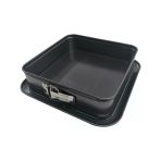 Tabanlı Kelepçeli Teflon Kare Pasta Ve Kek Kalıbı 24X24 H:7 Cm