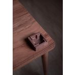 Tabart "LABİRENT" Dekoratif Minimal Beton Küllük - Kahverengi