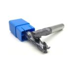 Tabaş Freze Kesici Alaşım Kaplama Cnc Işleme 12X12DX75L-3F HRC50 Tungsten Çelik Karbür 4 Kanallı Uç 1 Adet 12X120X75L-3F