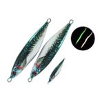 Tabaş Obsessıon J81 3D Baskı Lazer S Şekli 400G/16CM Yapay Kumandalı Olta Atıcı Tekne Balık Yalancı Yem Cazibesi Sert Metal Deniz Balıkçılık Cazibesi Pesca - JIG81-3D Print