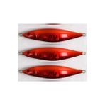 Tabaş Obsessıon J81 3D Baskı Lazer S Şekli 400G/16CM Yapay Kumandalı Olta Atıcı Tekne Balık Yalancı Yem Cazibesi Sert Metal Deniz Balıkçılık Cazibesi Pesca - JIG81H-Orange