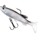 Tabaş Yumuşak Yem 8 cm 13G T Kuyruk Kurşun Yumuşak 1 Adet Balıkçılık Cazibesi 8 cm 13G T Kuyruk Wobblers Swimbait Silikon Yapay 3D Gözler Yem Sazan Olta Kurşunu Jig Olta Takımı - Mad Grey