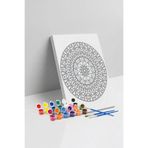 Tabdiko Geometrik Mandala Tuval Boyama Seti 40x50 cm
