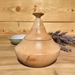 Tabia 🌿✨ El Yapımı Alıç Ağacından Ahşap Şekerlik - 1 Adet