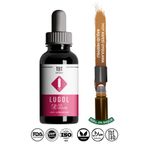 Tabitat Doğal Lugol %2 Iyot Solüsyonu | 30 Ml | Doğal, Glutensiz Ve Vegan | 2% Konsantre Iyot Solüsyonu