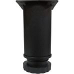 Tablalı Metal Dolap Masa Koltuk Kanepe Ayağı Çap: 60 Mm 12 Cm Texture Siyah