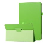 Tablet Kılıfları Doku Deri Tablet Kılıfı Samsung Galaxy Tab ile Uyumlu A 9.7 (SM-T550) İnce katlanır standı folio koruyucu şok geçirmez arka kapak tutucu Tablet PC Kılıfı(Green)