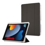 Tablet Kılıfları İnce Kılıf iPad 10.2 İnç 9./8./7. Nesil 2021/2020/2019 ile Uyumlu, Kalem Tutucu, Üçlü Stand Koruyucu Kılıf, Otomatik Uyandırma/Uyku Özellikli Kılıf Tablet PC Kılıfı(Szary)