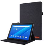 Tablet Kılıfları Lenovo P11 Pro (11.2") Kılıf ile uyumlu, Flip Fold Stand Kılıf Koruyucu Kumaş Baskı Kapak Kart Yuvaları ile Otomatik Uyandırma Uyku ile Tablet PC Kılıfı(Noir)