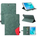 Tablet Kılıfları Pu Deri Akıllı Tablet Kılıfı, Katlanabilir Stand Kılıfı, Otomatik Uyku/Uyanık Fonksiyonu Tablet Kılıfı Samsung Galaxy Tab ile Uyumlu A 9.7 (SM-T550, SM-P550) Tablet PC Kılıfı(Green)