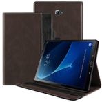 Tablet Kılıfları Samsung Galaxy Tab A ile uyumlu 10.1 İnç (SM-T580/T585/T587) PU Deri Kılıf Koruma Kılıfı Ayarlanabilir Sabitleme Kayışı Braketi Kart Yuvası Darbeye Dayanıklı Tablet PC Kılıfı Tablet P
