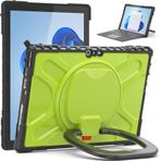 Tablet Kılıfları Tam gövde geçirmez kickstand sağlam koruyucu kasa Microsoft Surface Pro 4/5/6/7/7+ ile uyumlu Tip kapak klavyesi ile uyumlu, Surface Pro 4/5/6/7/7+ ile uyumlu tablet kasası Tablet PC