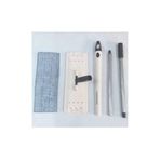 Tablet Mop Yedek Set 105cm Metal Sopa,cırtlı Plastik Palet+paspas Microfiber Tüm Tablet Moplara Uyar