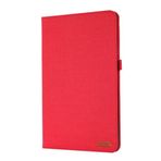 Tablet PC Google Pixel Tablet 11 İnç 2023 Sürüm/Pad 5 Pro 11 inç 2021 Flip Stand Manyetik Cüzdan Kılıfı HXBW (Kırmızı) ile Uyumlu/Yedek