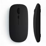 Tablet Ve Telefon İçin Bluetooth Mouse İos Android Uyumlu Şarjlı Batarya Usb Dongle Ve Kablo Dahil Siyah