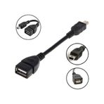 Tabletler Için 5 Pin Mini Usb Otg Data Kablosu