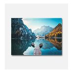 Tablo Center Dağ Manzaralı 50x70 cm Kanvas Tablo