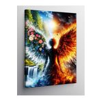 Tablo Mega Kanvas Tablo Alevli Melek 50 X 70 Cnvsdkey-125361-50-70