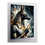 Tablo Mega Kanvas Tablo Anubis Ve Ankh 50 X 70 Cnvsdkey-116375-50-70