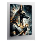 Tablo Mega Kanvas Tablo Anubis Ve Ankh 70 X 100 Cnvsdkey-116375-70-100