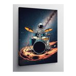 Tablo Mega Kanvas Tablo Ayda Bateri Ve Astronot 100 X 140 Cnvsdkey-128738-100-140