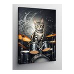 Tablo Mega Kanvas Tablo Bateride Kedi 50 X 70 Cnvsdkey-128033-50-70