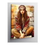 Tablo Mega Kanvas Tablo Bohem Kadın 100 X 140 Cnvsdkey-123164-100-140