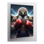 Tablo Mega Kanvas Tablo Boksör Kartal 100 X 140 Cnvsdkey-128961-100-140