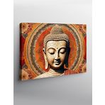 Tablo Mega Kanvas Tablo Buda Ve Mandala Işığı YTCNVS503841, 70 x 100