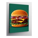 Tablo Mega Kanvas Tablo Dev Hamburger 100 X 140 Cnvsdkey-128322-100-140