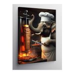 Tablo Mega Kanvas Tablo Dönerci Fil 70 X 100 Cnvsdkey-129350-70-100