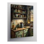 Tablo Mega Kanvas Tablo Eski Mutfak 50 X 70 Cnvsdkey-125988-50-70