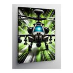 Tablo Mega Kanvas Tablo Fütüristik Helikopter 100 X 140 Cnvsdkey-129603-100-140