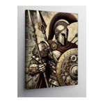 Tablo Mega Kanvas Tablo Gladyatör Miğferi 50 X 70 Cnvsdkey-126422-50-70