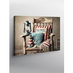Tablo Mega Kanvas Tablo Home Sweet Home Posteri YTCNVS501737, 100 x 140