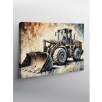 Tablo Mega Kanvas Tablo İnşaat Ve Dozer YTCNVS500101, 100 x 140