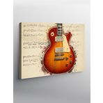 Tablo Mega Kanvas Tablo Klasik Elektro Gitar YTCNVS502831, 50 x 70
