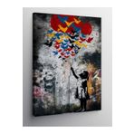 Tablo Mega Kanvas Tablo Kuştan Balonlar Ve Çocuk 50 X 70 Cnvsdkey-116245-50-70