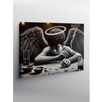 Tablo Mega Kanvas Tablo Melek Çocuk Çizimi YTCNVS500361, 50 x 70