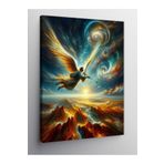 Tablo Mega Kanvas Tablo Melek Ve Borazan 100 X 140 Cnvsdkey-116807-100-140
