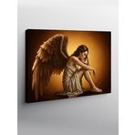 Tablo Mega Kanvas Tablo Melek Ve Işık YTCNVS500014, 50 x 70