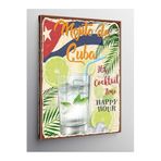 Tablo Mega Kanvas Tablo Mojito Kokteyl 100 X 140 Cnvsdkey-116875-100-140