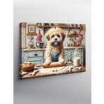 Tablo Mega Kanvas Tablo Mutfakta Yaramaz Köpek YTCNVS500159, 100 x 140