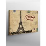 Tablo Mega Kanvas Tablo Paris Ve Eyfel Kulesi YTCNVS501526, 70 x 100