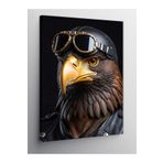 Tablo Mega Kanvas Tablo Pilot Kartal 70 X 100 Cnvsdkey-129725-70-100