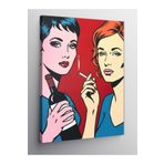 Tablo Mega Kanvas Tablo Pop Art Kadınlar 100 X 140 Cnvsdkey-125378-100-140