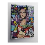 tablo mega Kanvas Tablo Pop Art Mona Lisa, 70cm x 100cm