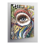 Tablo Mega Kanvas Tablo Renkli Göz 100 X 140 Cnvsdkey-123209-100-140