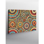 Tablo Mega Kanvas Tablo Renkli Mandala Çizimi YTCNVS501013, 100 x 140